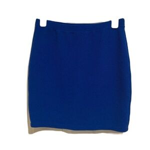 Lily Star Women’s Mini Skirt Blue Sz. XL